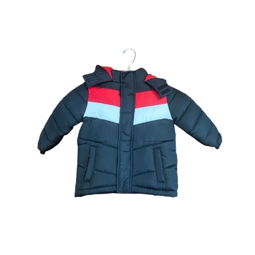 Okie Dokie Boys Hooded Winter Jacket Sz 2T NWOT